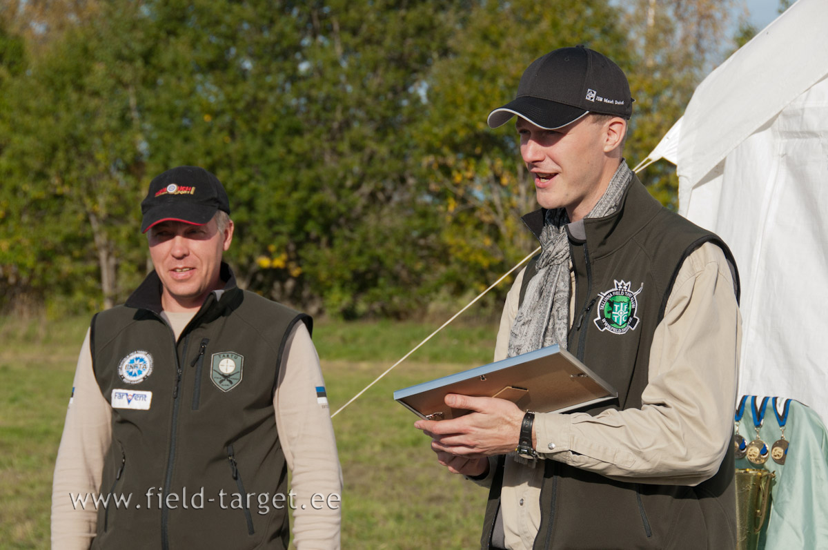 Now we can start Awarding for ENFTA open Field Target Championship 2011